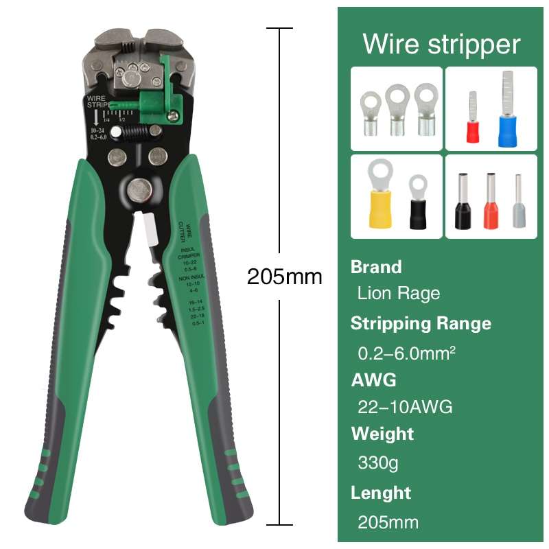 Wire stripper green