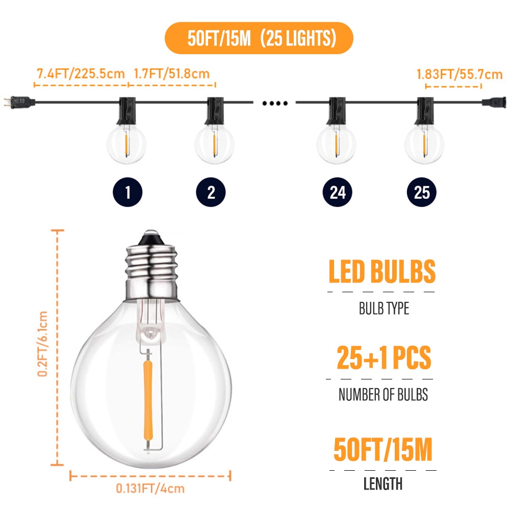LED-15M-25 lights