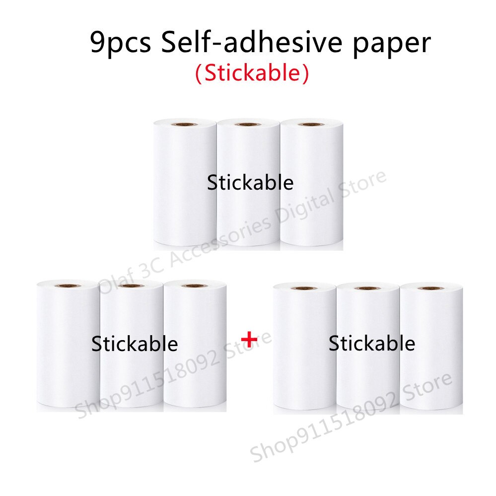 9pcs Sticker Papers
