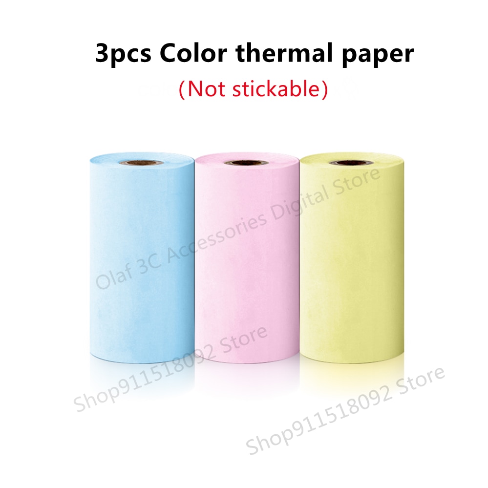 3pcs Color Papers